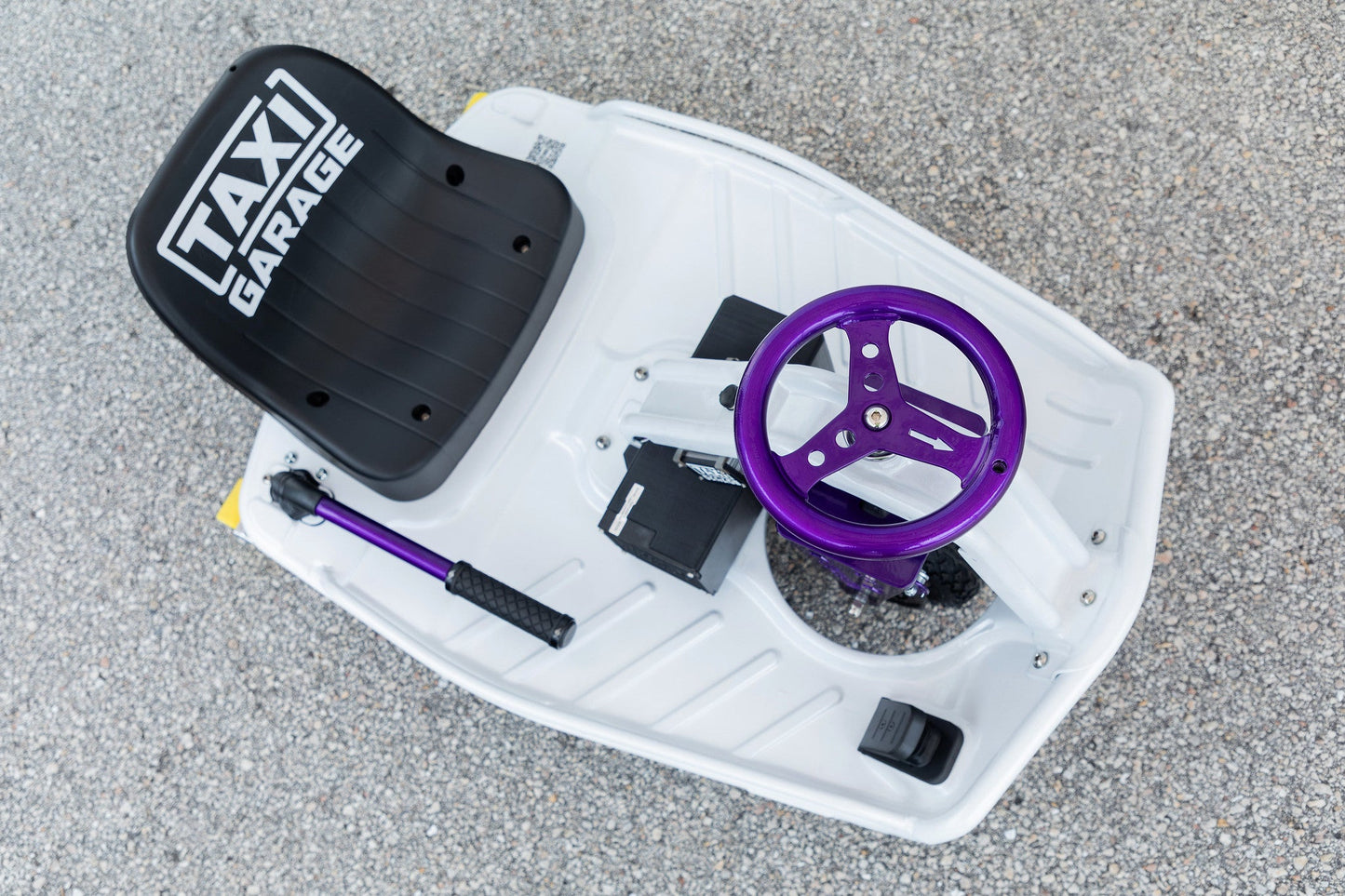 Stage 3 Taxi Garage Crazy Cart White/Purple