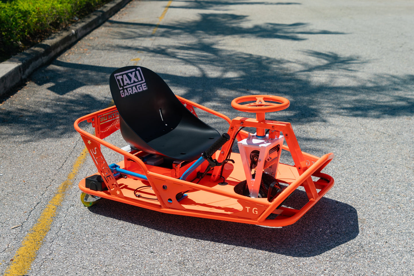 Stage 5 XL Striker Orange w/brakes Taxi Garage Crazy Cart