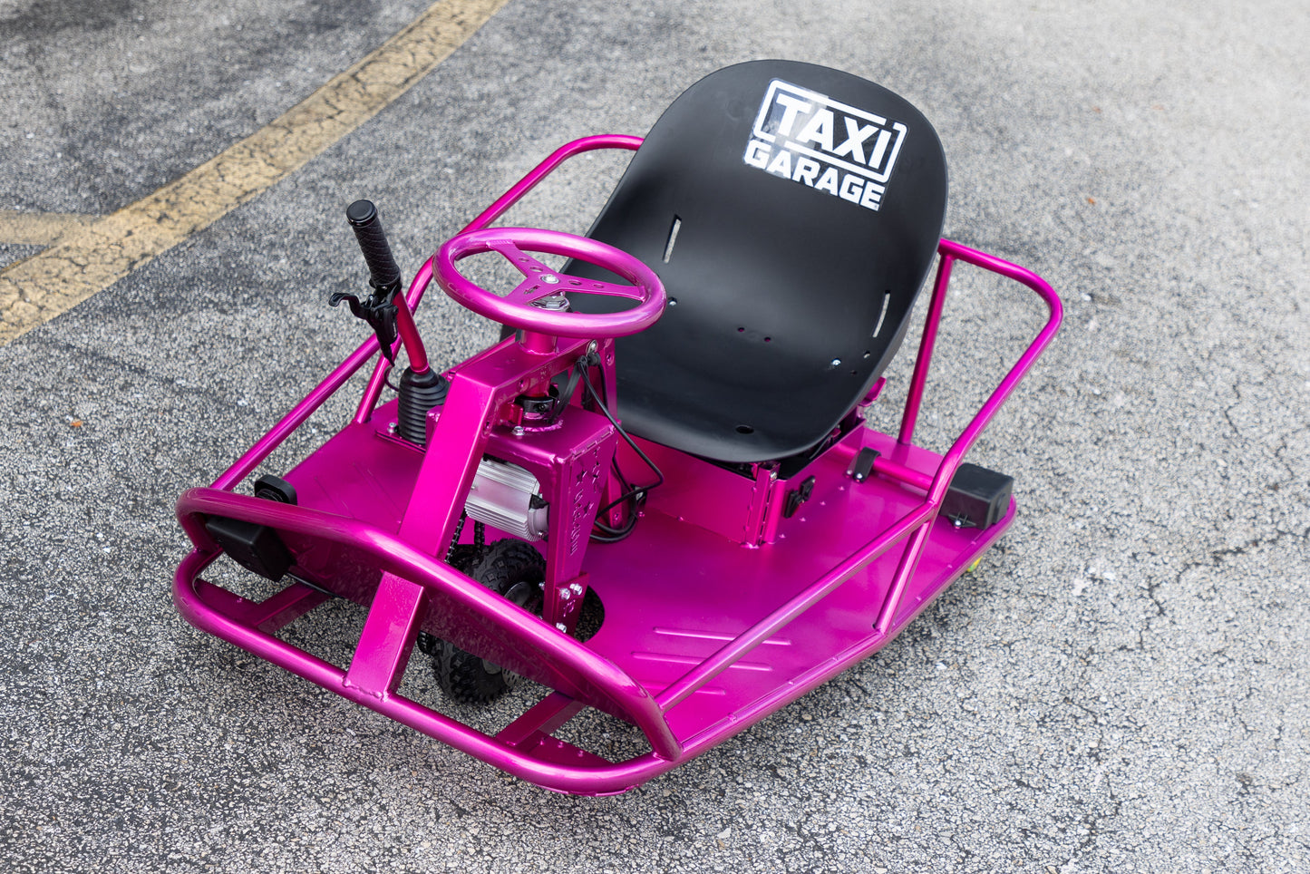 Stage 4 XL w/Brakes Illusion Pink Taxi Garage Crazy Cart