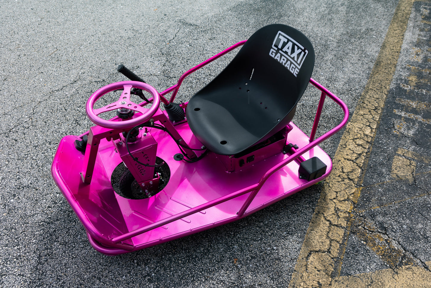 Stage 4 XL w/Brakes Illusion Pink Taxi Garage Crazy Cart