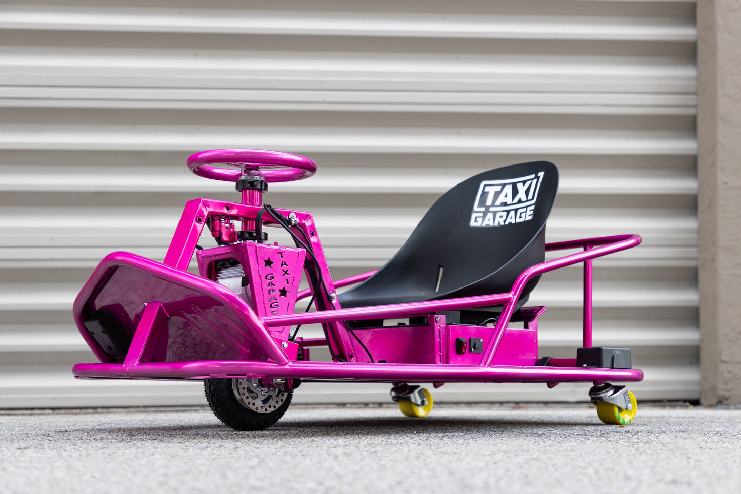 Stage 4 XL w/Brakes Illusion Pink Taxi Garage Crazy Cart