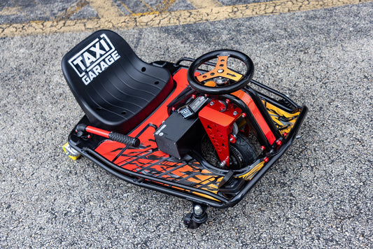 "Red Racer" Stage 4 Taxi Garage Crazy Cart