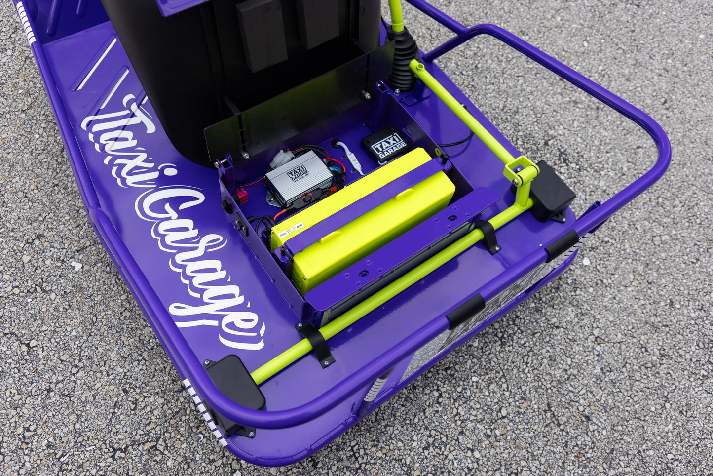 Stage 4 XL Sinbad Purple Taxi Garage Crazy Cart