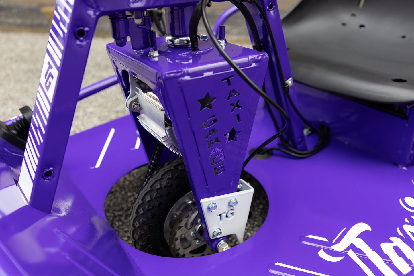 Stage 4 XL Sinbad Purple Taxi Garage Crazy Cart