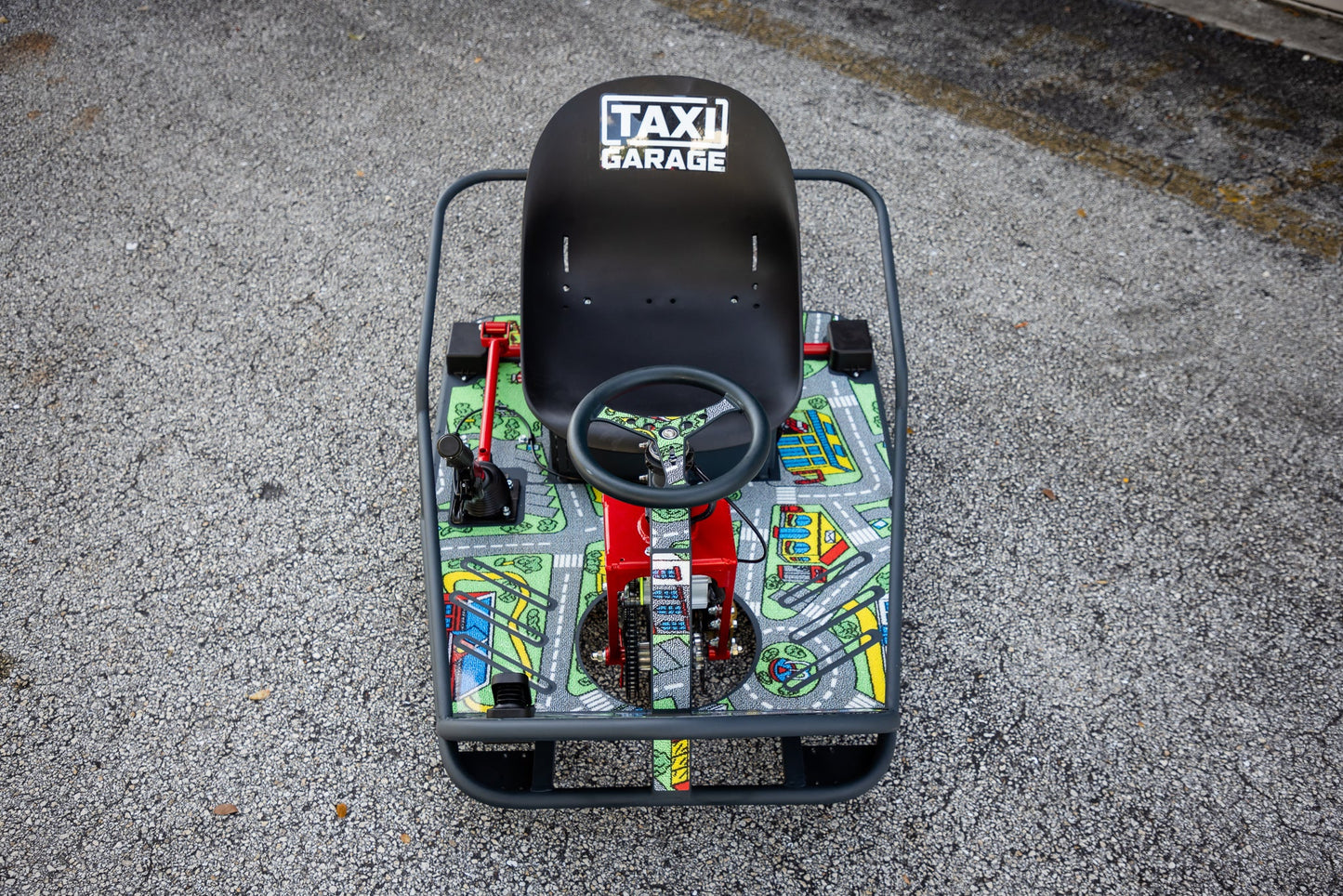 'Carpet Map' Stage 4 XL Taxi Garage Crazy Cart