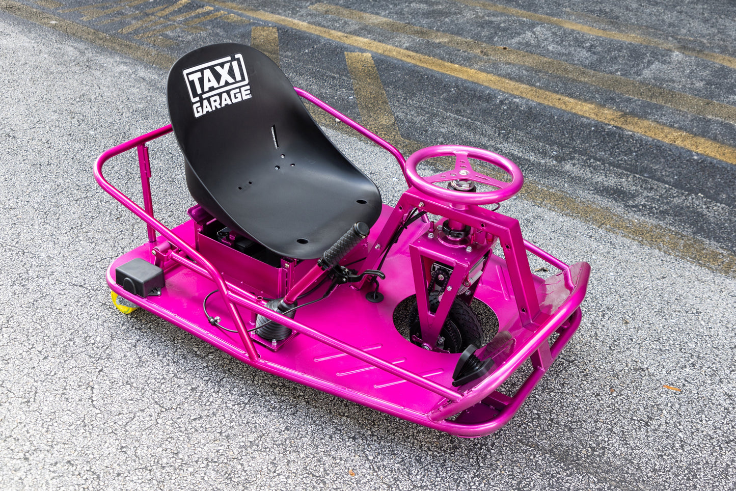 Stage 4 XL w/Brakes Illusion Pink Taxi Garage Crazy Cart