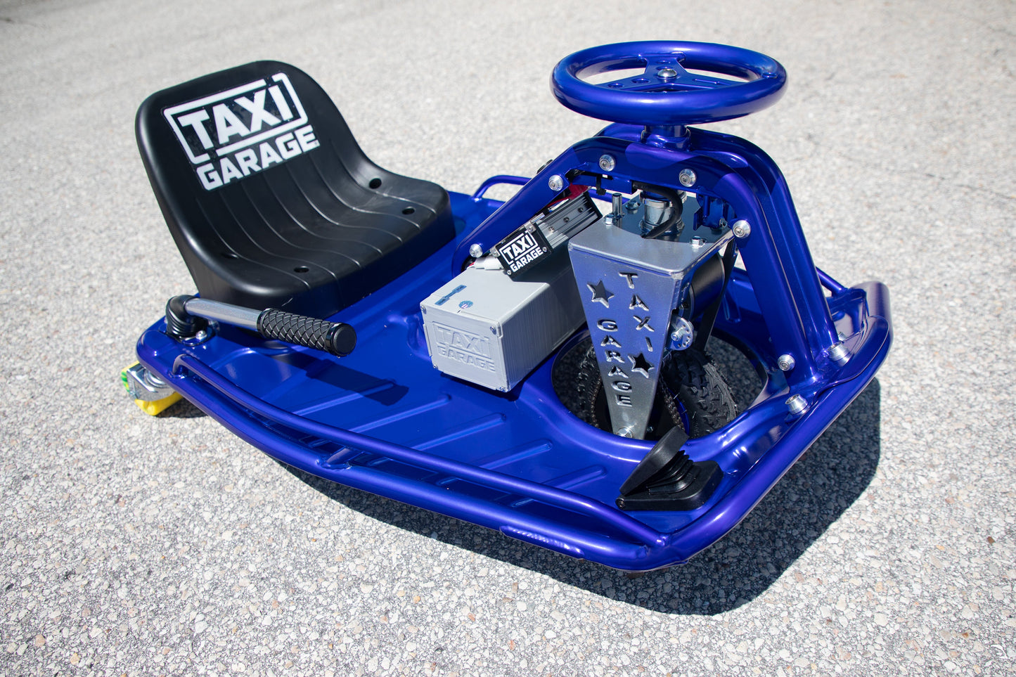 Stage 3 Taxi Garage Crazy Cart Lollypop Blue