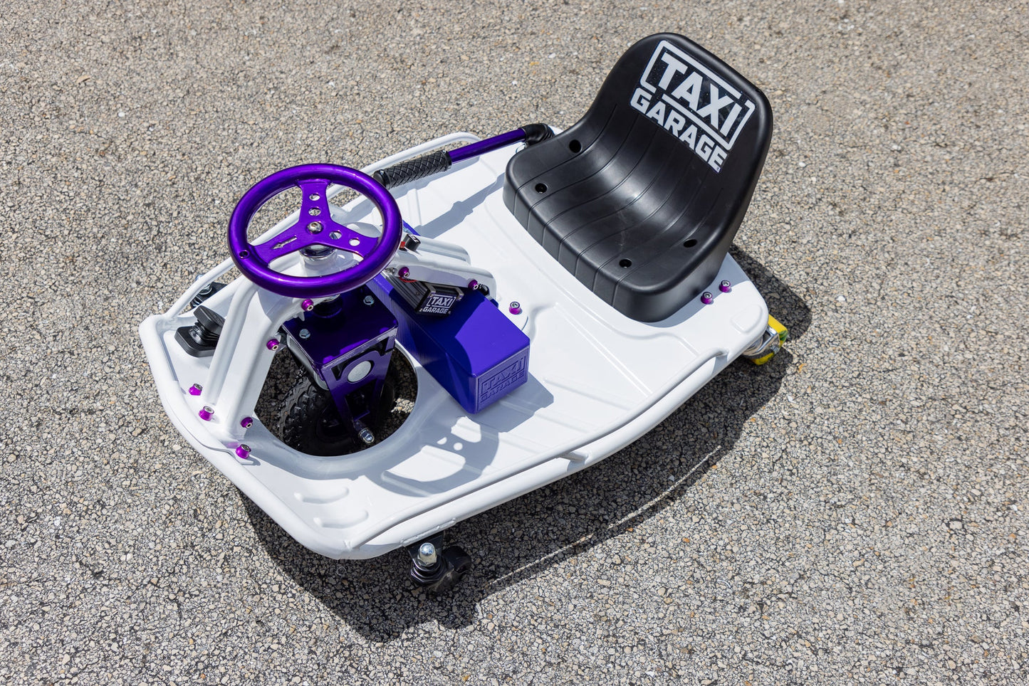 Taxi Garage Stage 4 "White/Purple" Crazy Cart